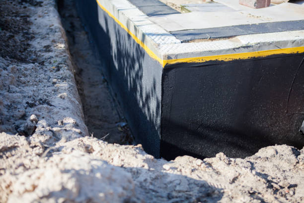 Professional Wet Basement Repair technician working in Palestine, OH